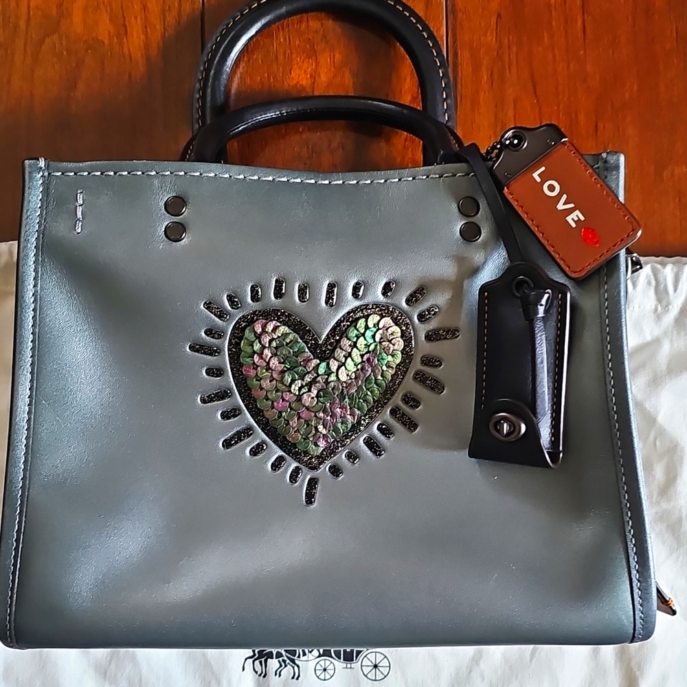 Coach X Keith Haring Rogue Bag 25 - Rare and Pristine Condition! - Picture 2 of 16